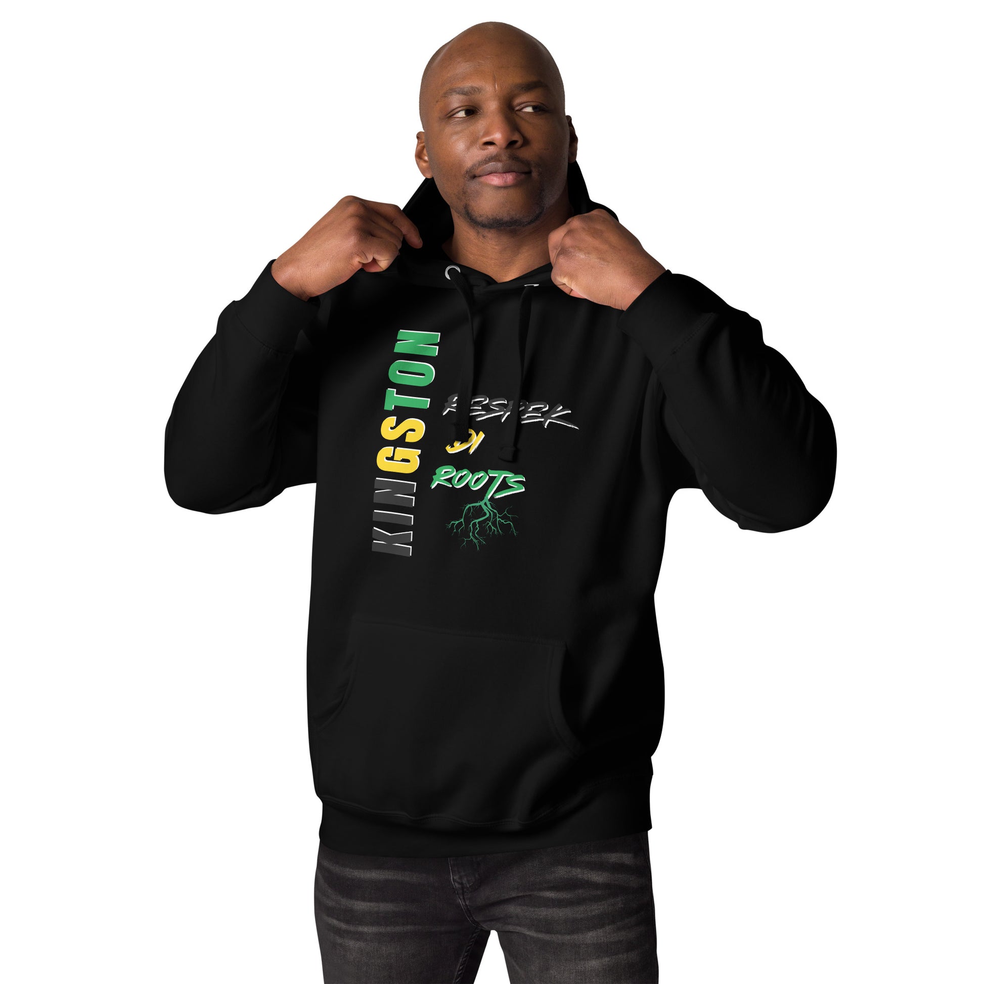 Unisex Hoodie -  Kingston Respek Di Roots – Rep Yuh Parish