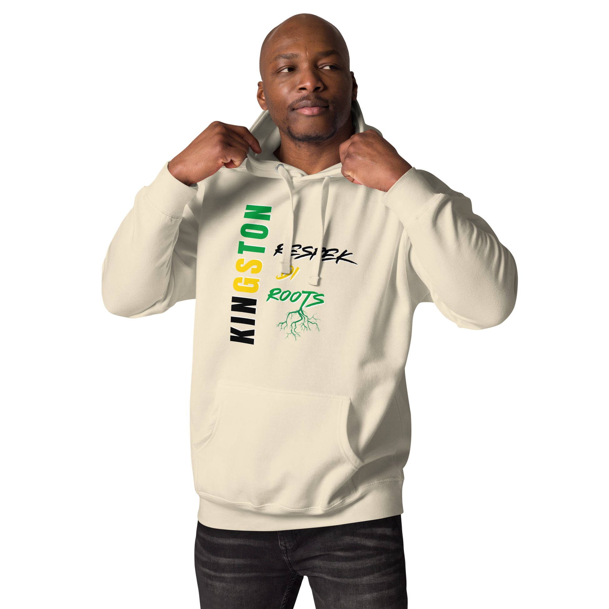 Unisex Hoodie -  Kingston Respek Di Roots – Rep Yuh Parish