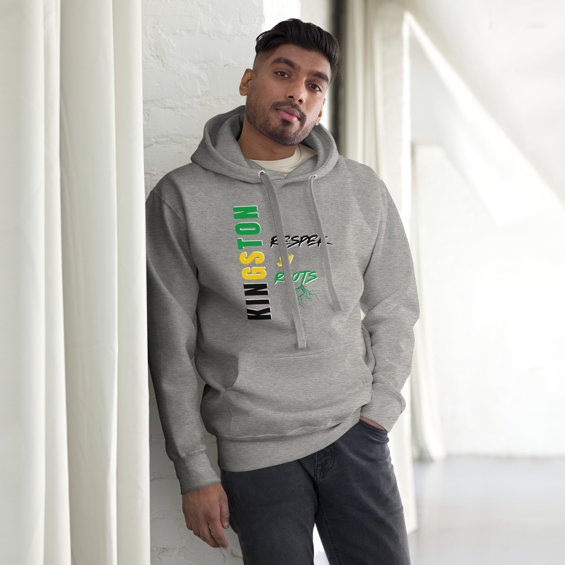 Unisex Hoodie -  Kingston Respek Di Roots – Rep Yuh Parish