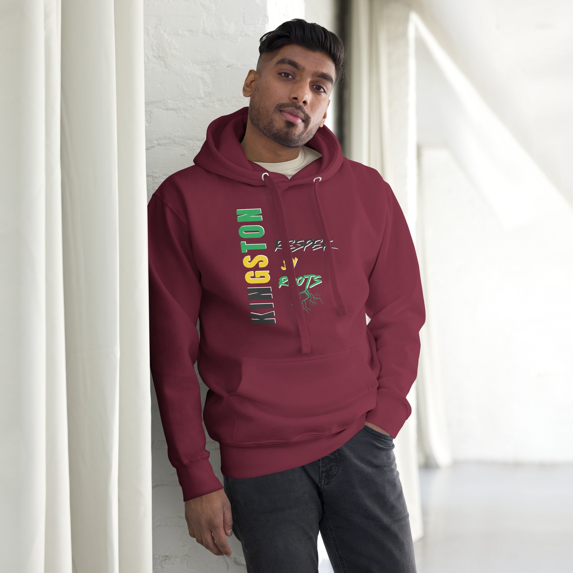 Unisex Hoodie -  Kingston Respek Di Roots – Rep Yuh Parish