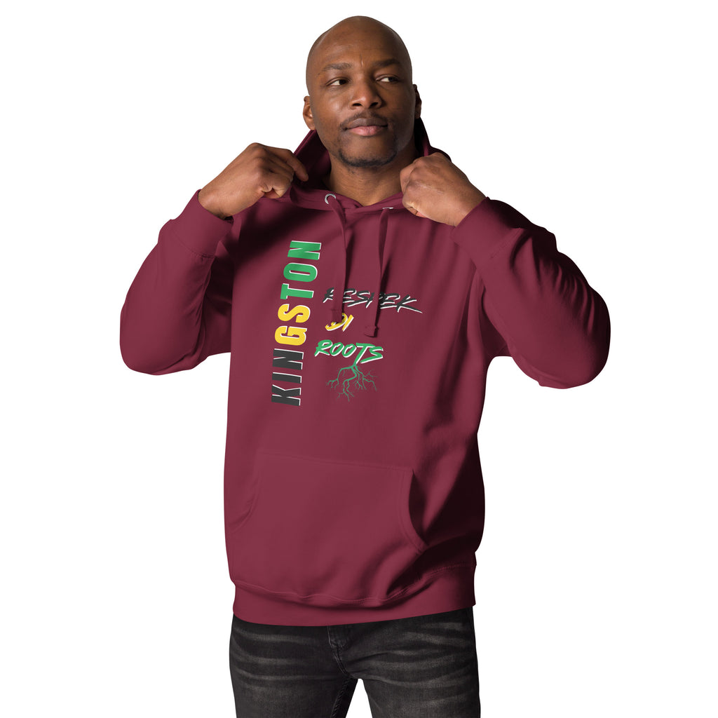 Unisex Hoodie -  Kingston Respek Di Roots – Rep Yuh Parish