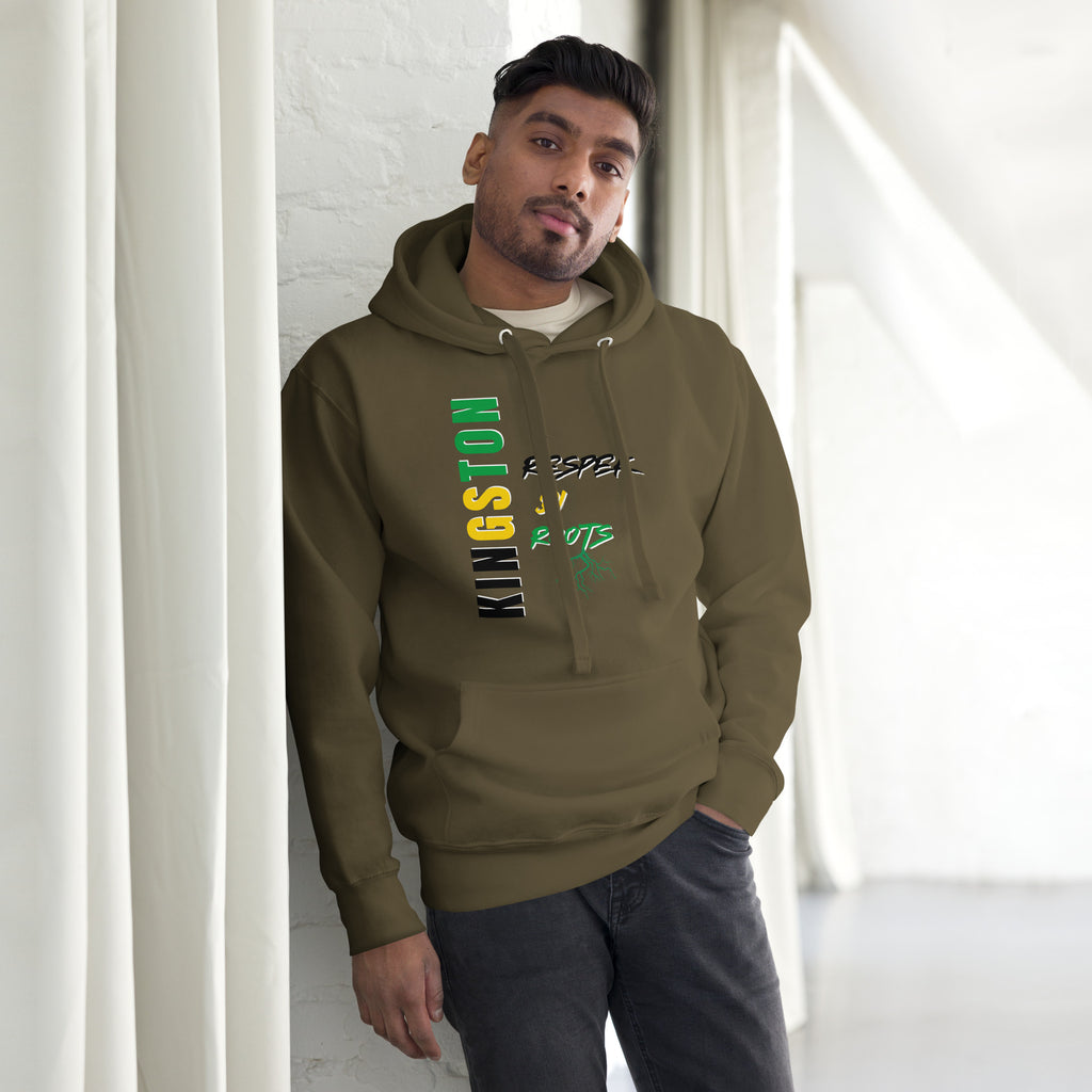 Unisex Hoodie -  Kingston Respek Di Roots – Rep Yuh Parish