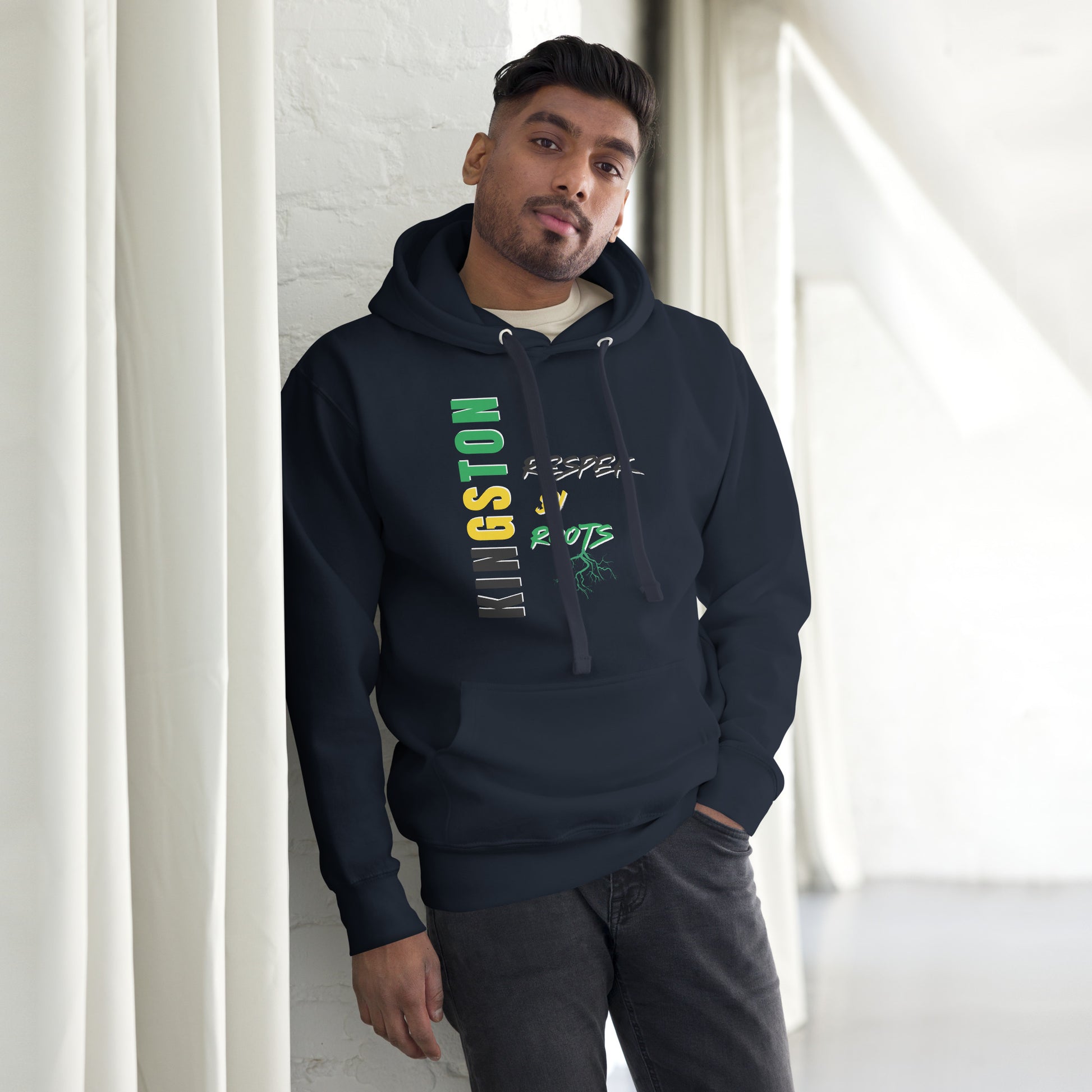 Unisex Hoodie -  Kingston Respek Di Roots – Rep Yuh Parish