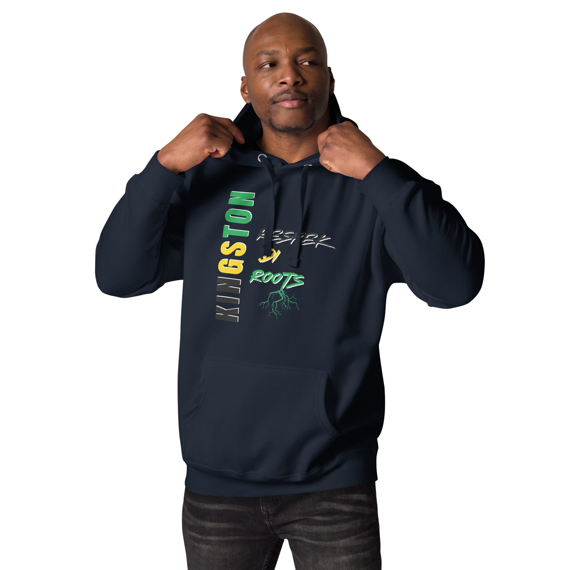 Unisex Hoodie -  Kingston Respek Di Roots – Rep Yuh Parish