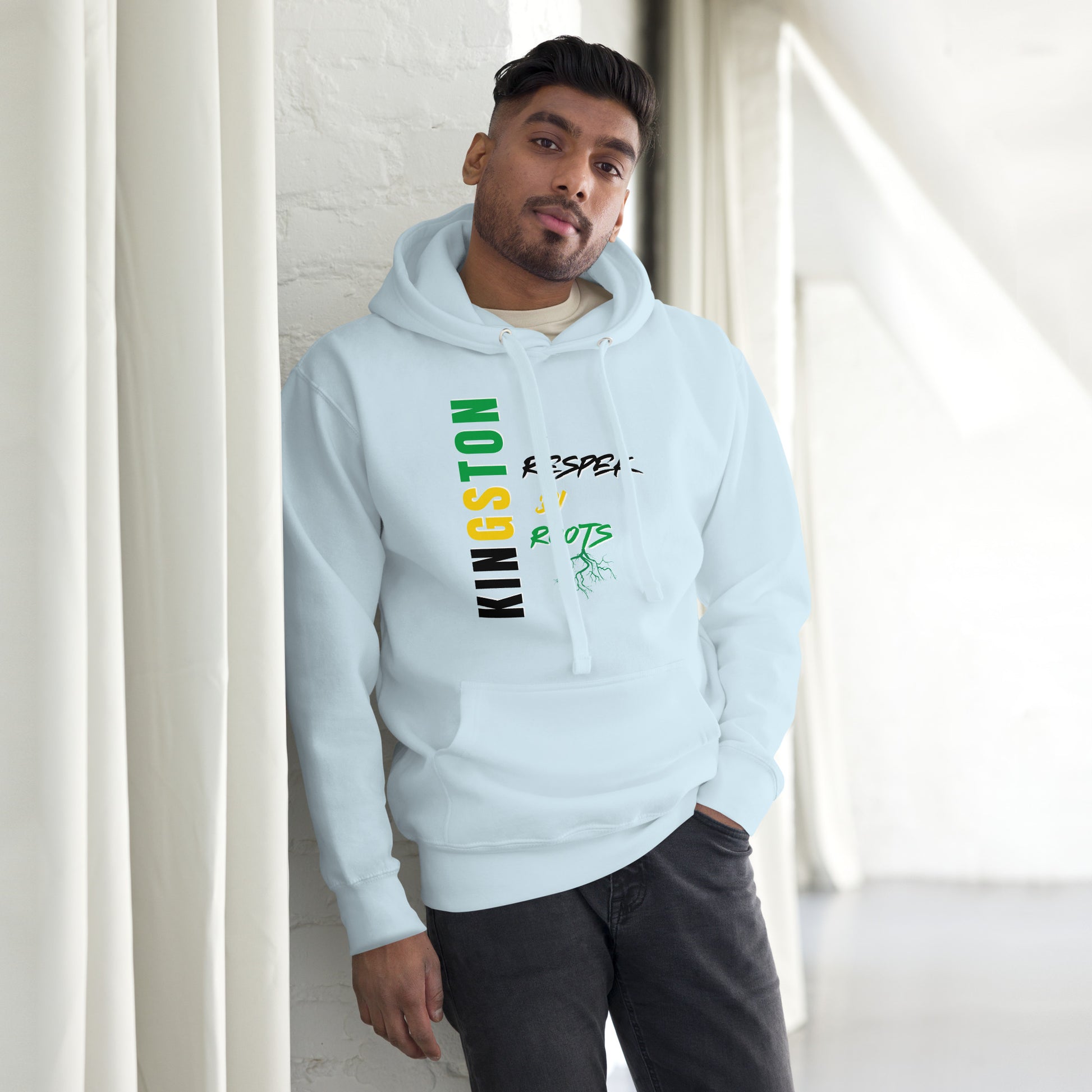 Unisex Hoodie -  Kingston Respek Di Roots – Rep Yuh Parish