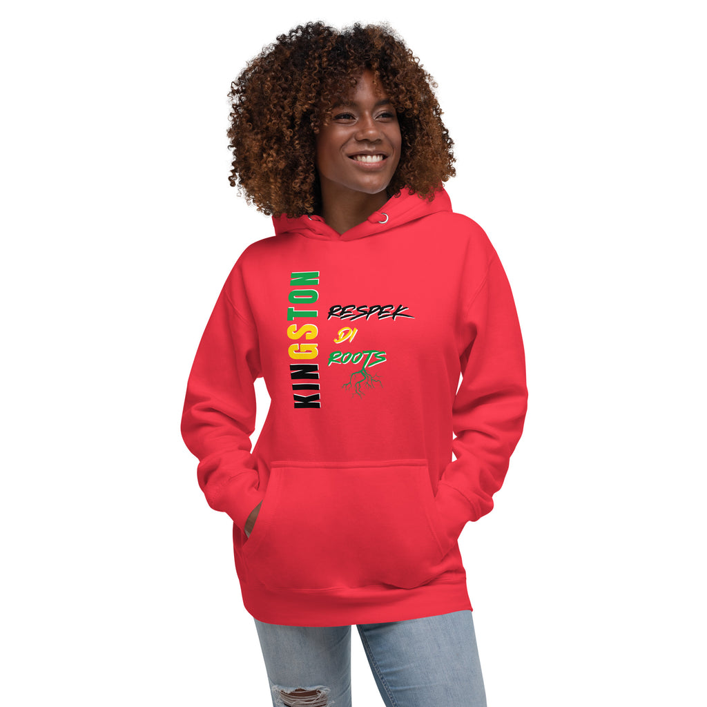 Unisex Hoodie -  Kingston Respek Di Roots – Rep Yuh Parish