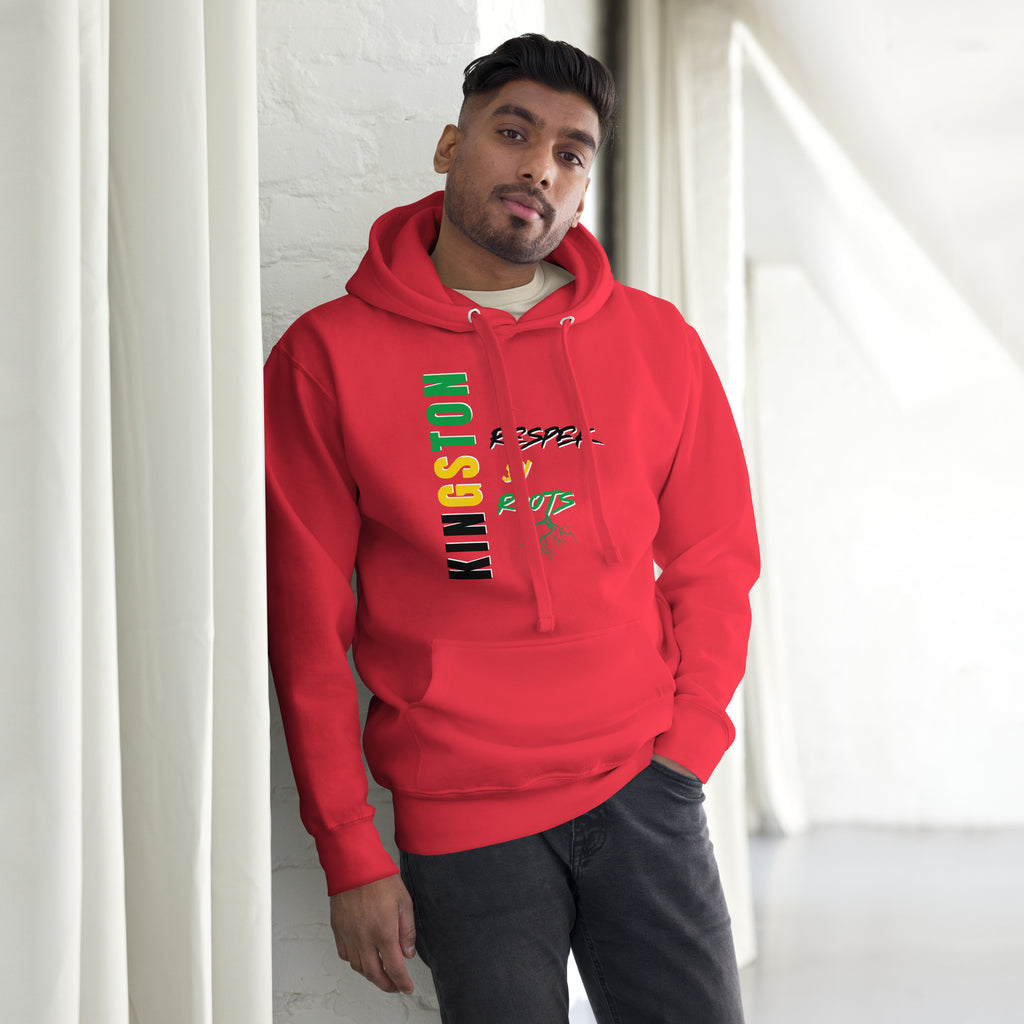 Unisex Hoodie -  Kingston Respek Di Roots – Rep Yuh Parish