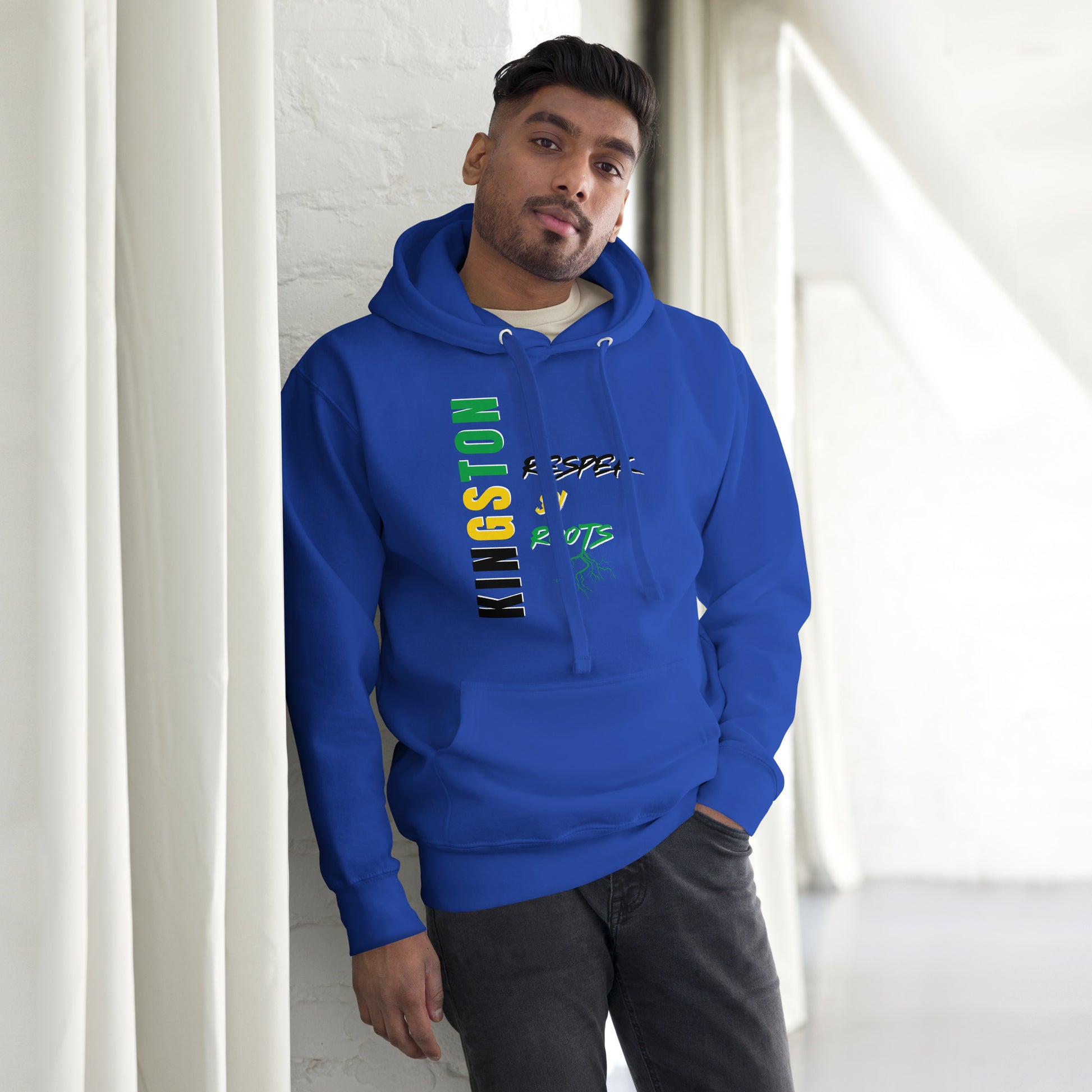 Unisex Hoodie -  Kingston Respek Di Roots – Rep Yuh Parish
