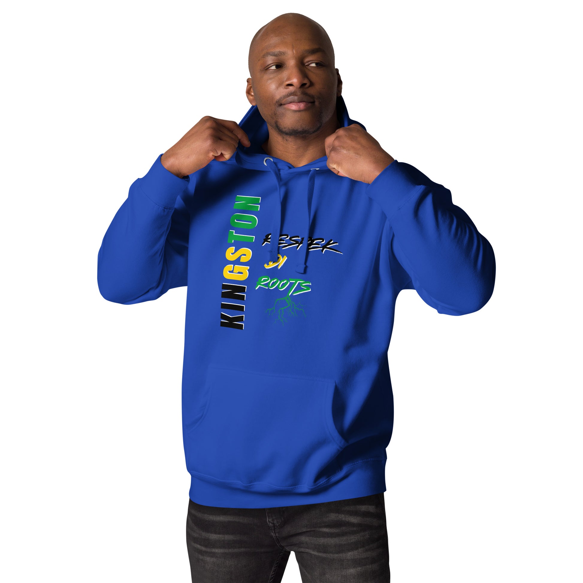 Unisex Hoodie -  Kingston Respek Di Roots – Rep Yuh Parish