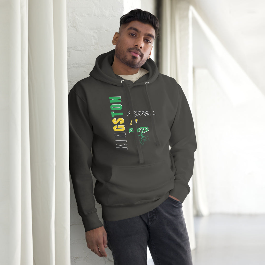 Unisex Hoodie -  Kingston Respek Di Roots – Rep Yuh Parish