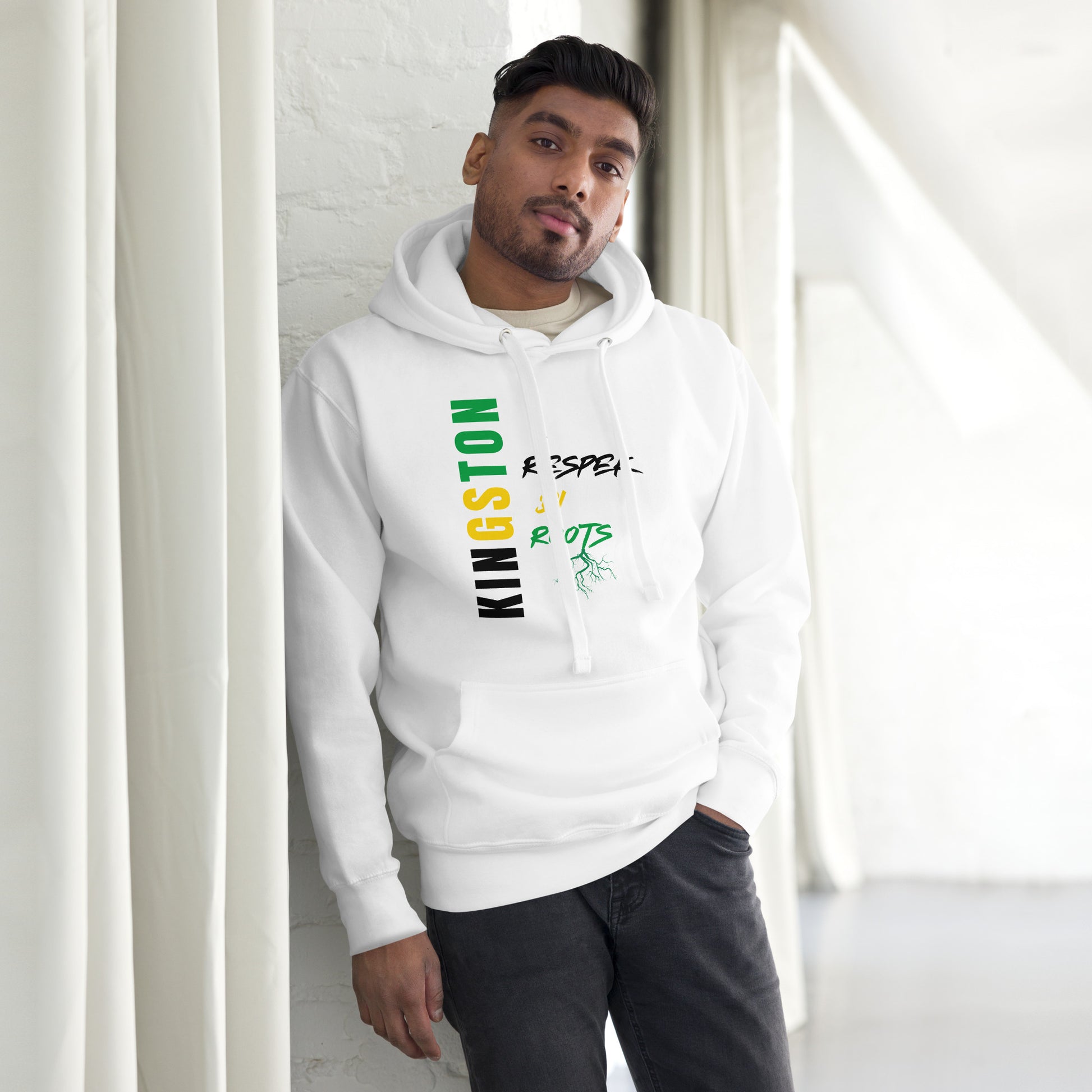 Unisex Hoodie -  Kingston Respek Di Roots – Rep Yuh Parish