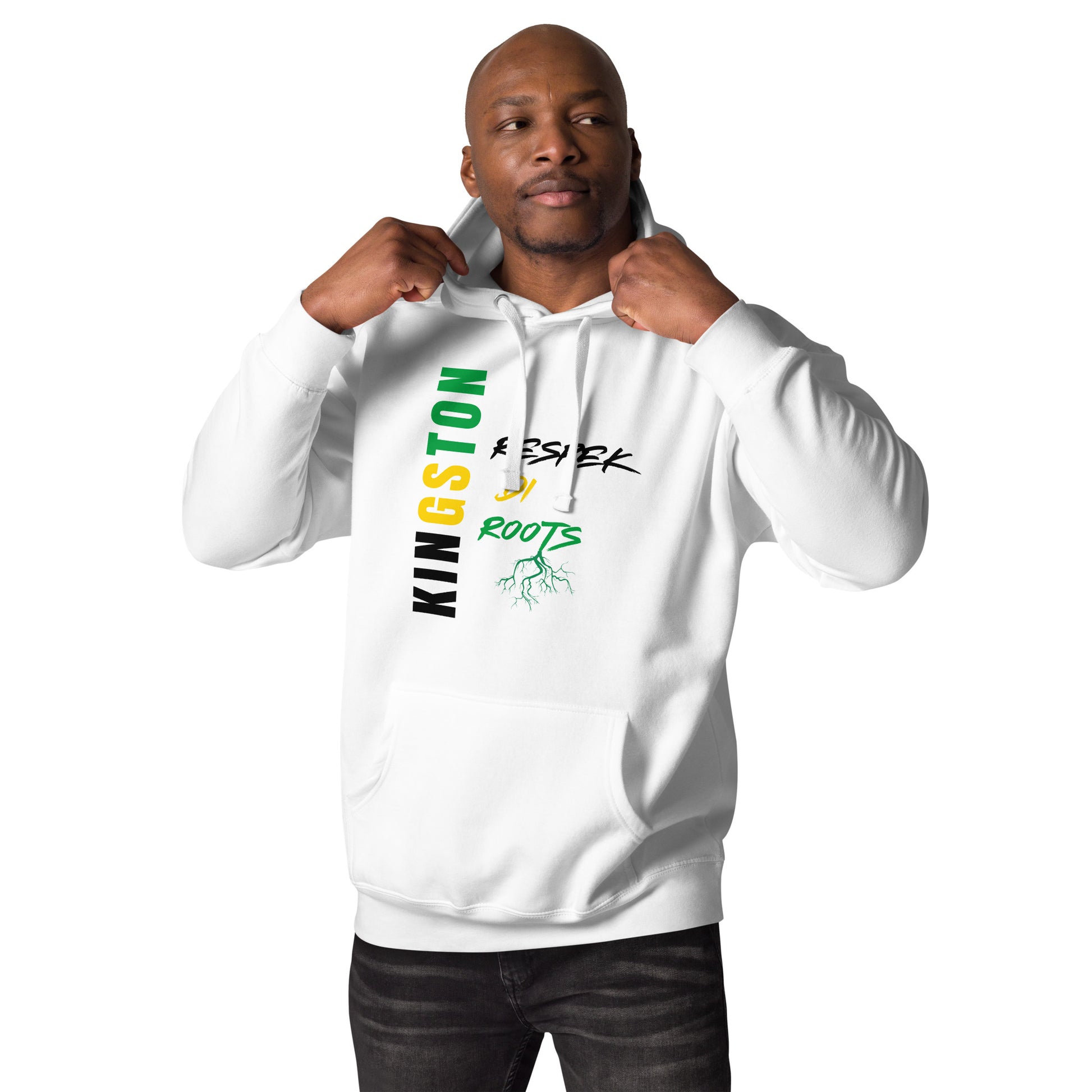 Unisex Hoodie -  Kingston Respek Di Roots – Rep Yuh Parish