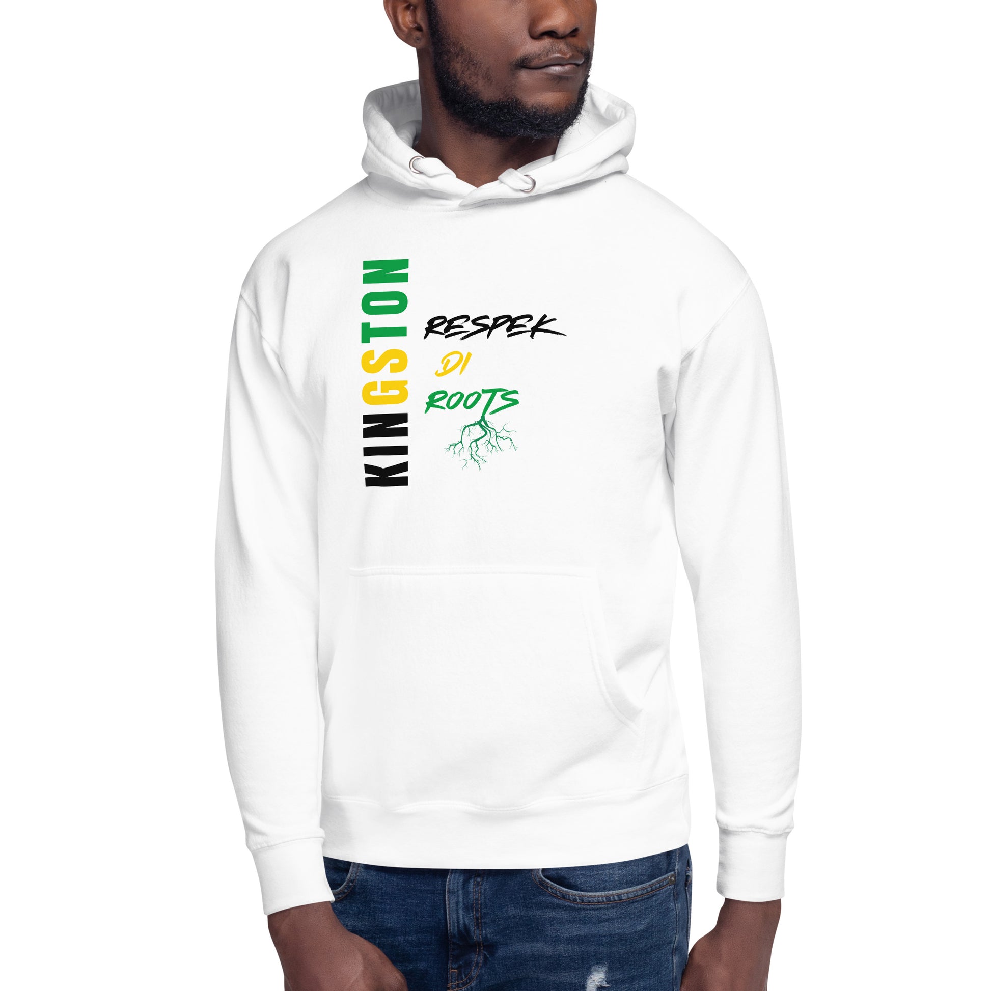 Unisex Hoodie -  Kingston Respek Di Roots – Rep Yuh Parish